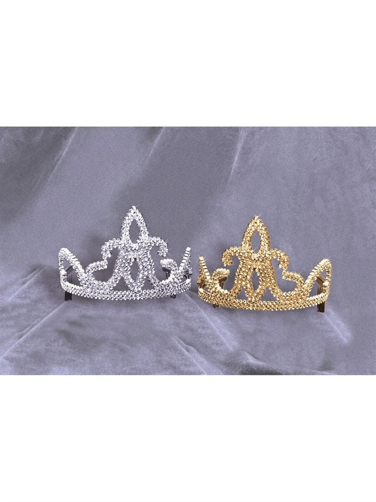 Rubie's - Tiara-Plastic w/ Combs Silver