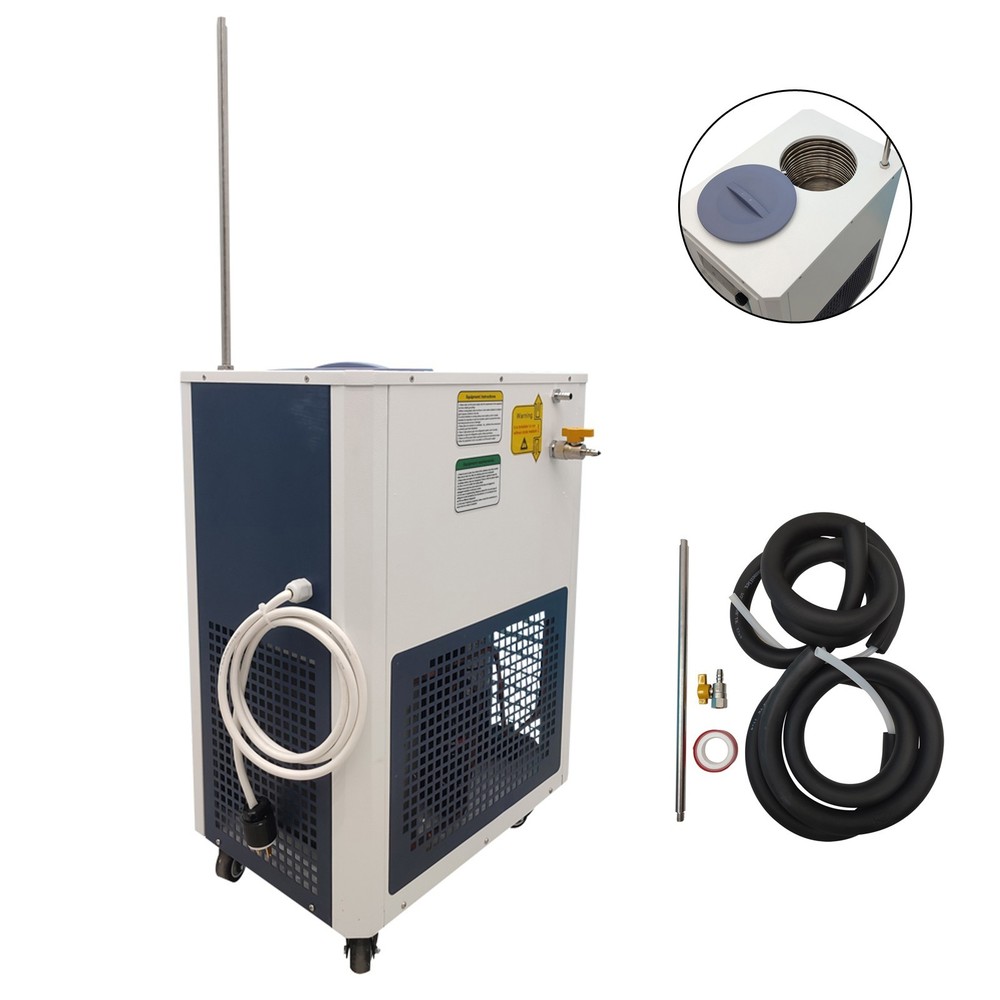 110V Low Temperature Coolant Circulation Pump 5L Lab Chiller Circulator -40℃