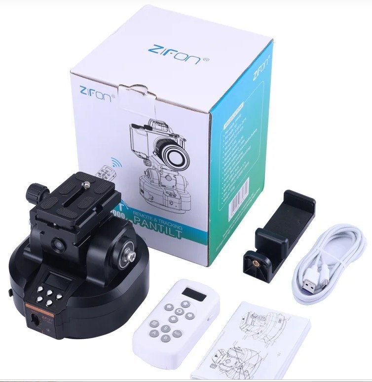 MOTORIZED TRIPOD HEAD WITH REMOTE