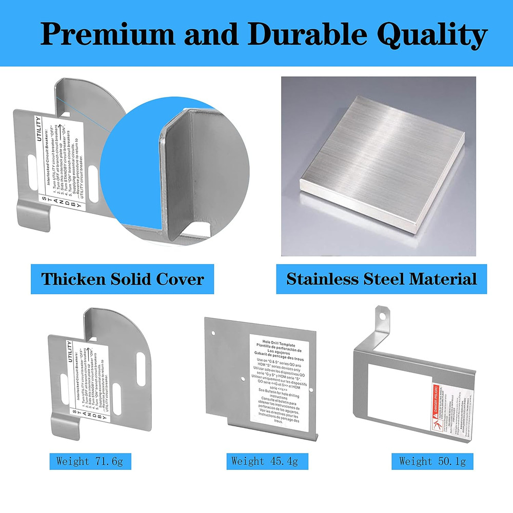 Homeline Generator Interlock Kit for 150A-225A Load Centers