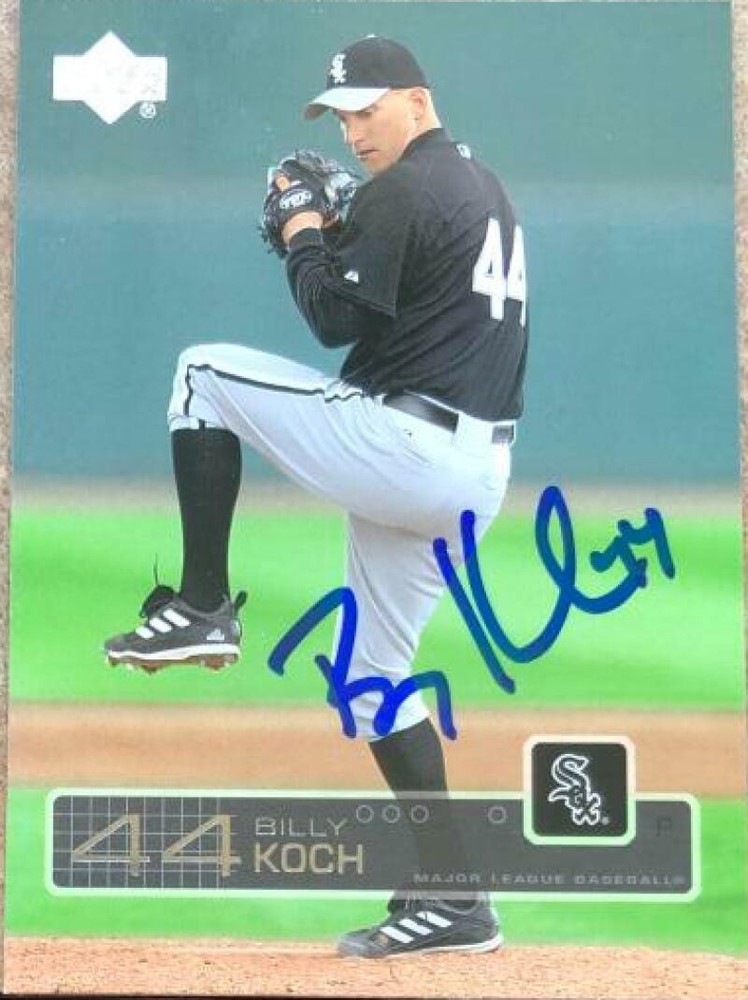 Billy Koch Autographed 2003 Upper Deck #365