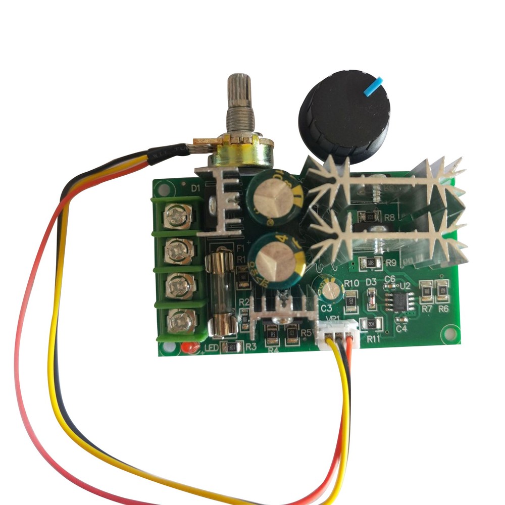 PWM Motor Speed Controller DC 10-60V 20A Power Drive Module Regulator Switch A