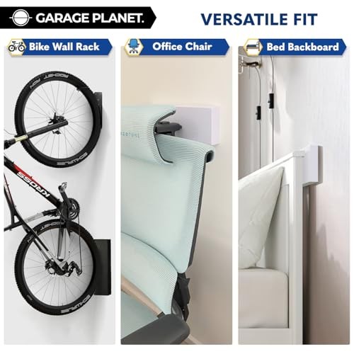 WP01 Garage Wall Protector Car Door Protector, Tool-Free, Designed 4 Pack White
