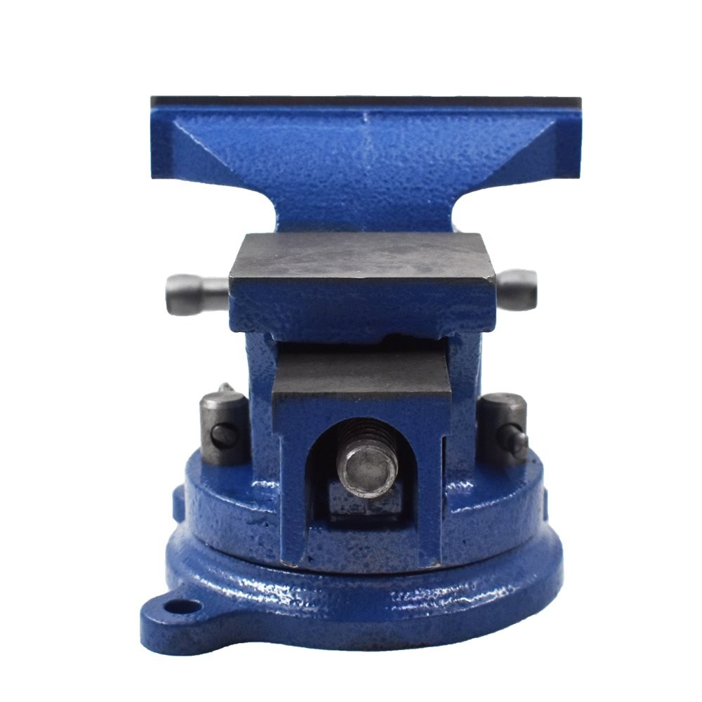 6" Mechanic Bench Vise Table Top Clamp Press Locking Swivel Base Heavy