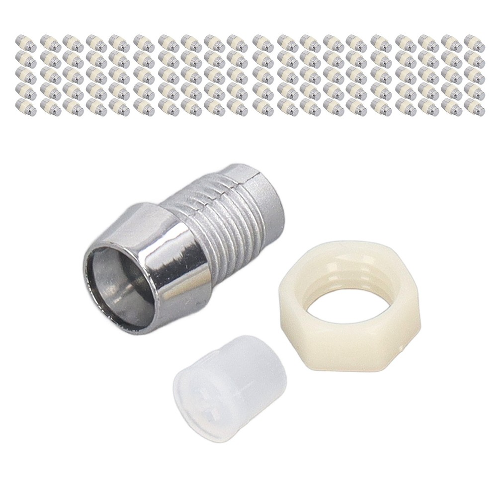 100 Set LED Holder 5mm Plastic Light Emitting Diode Panel Mount Clip Repair Tool