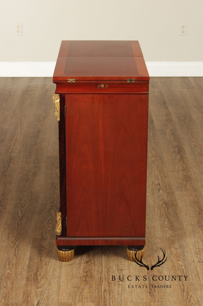 Baker Empire Style Mahogany Server