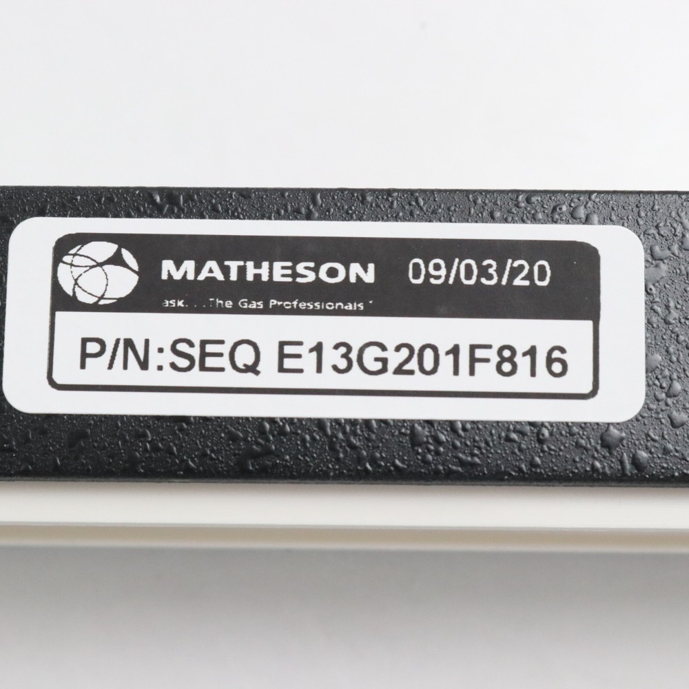Matheson Gas Flowmeter 0-30 SEQ E13G201F816
