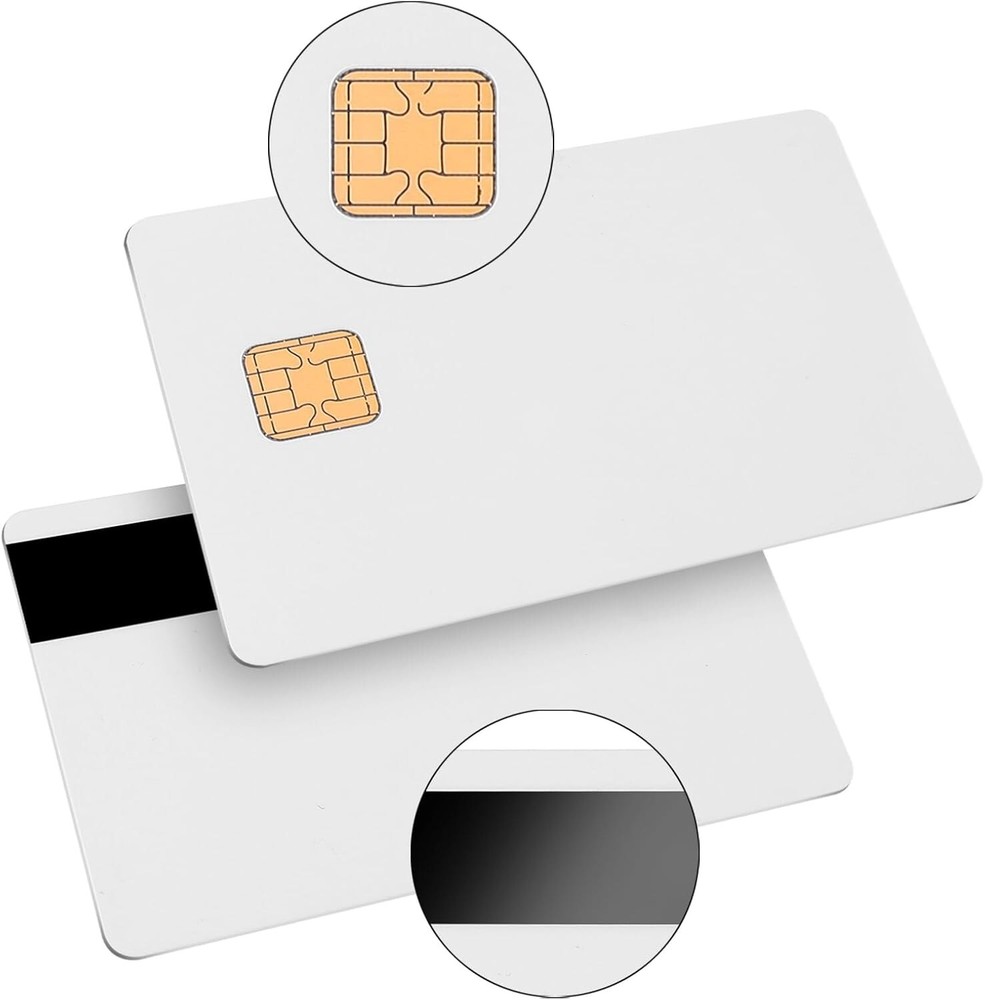J2a040 Chip Java Jcop Cards Unfused, J2a040 Java Smart Card with 2 Track, 8.4mm