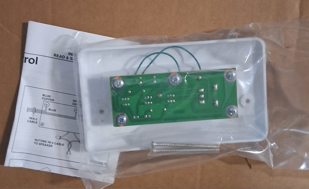 Nutone ICA-331WH Inside Remote Control