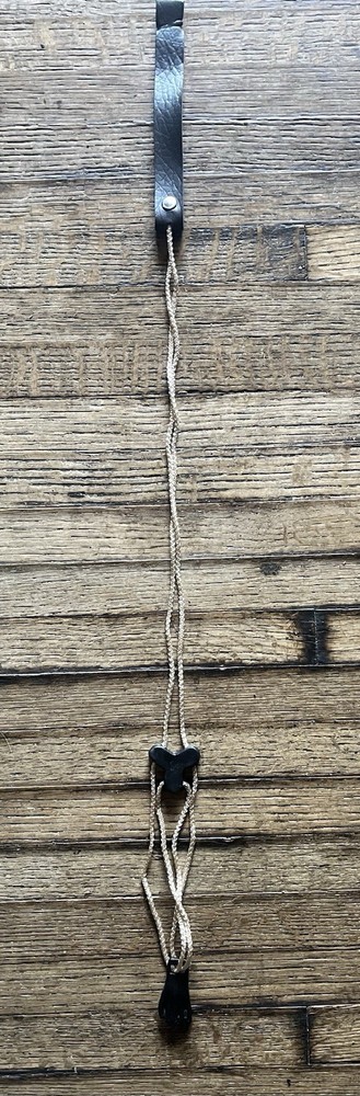 Sound Hole Guitar/Uke Rope Strap Tan