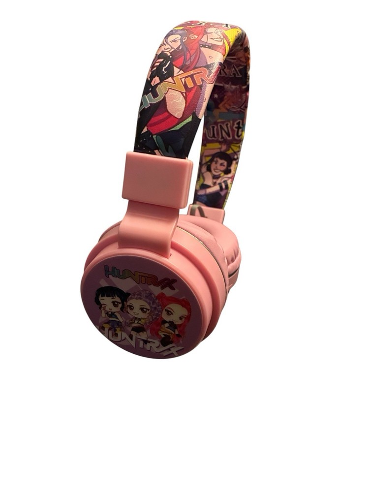 K-Pop Bluetooth Wireless Headphones (Pink)