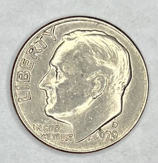 1979 D Roosevelt Dime Circulated