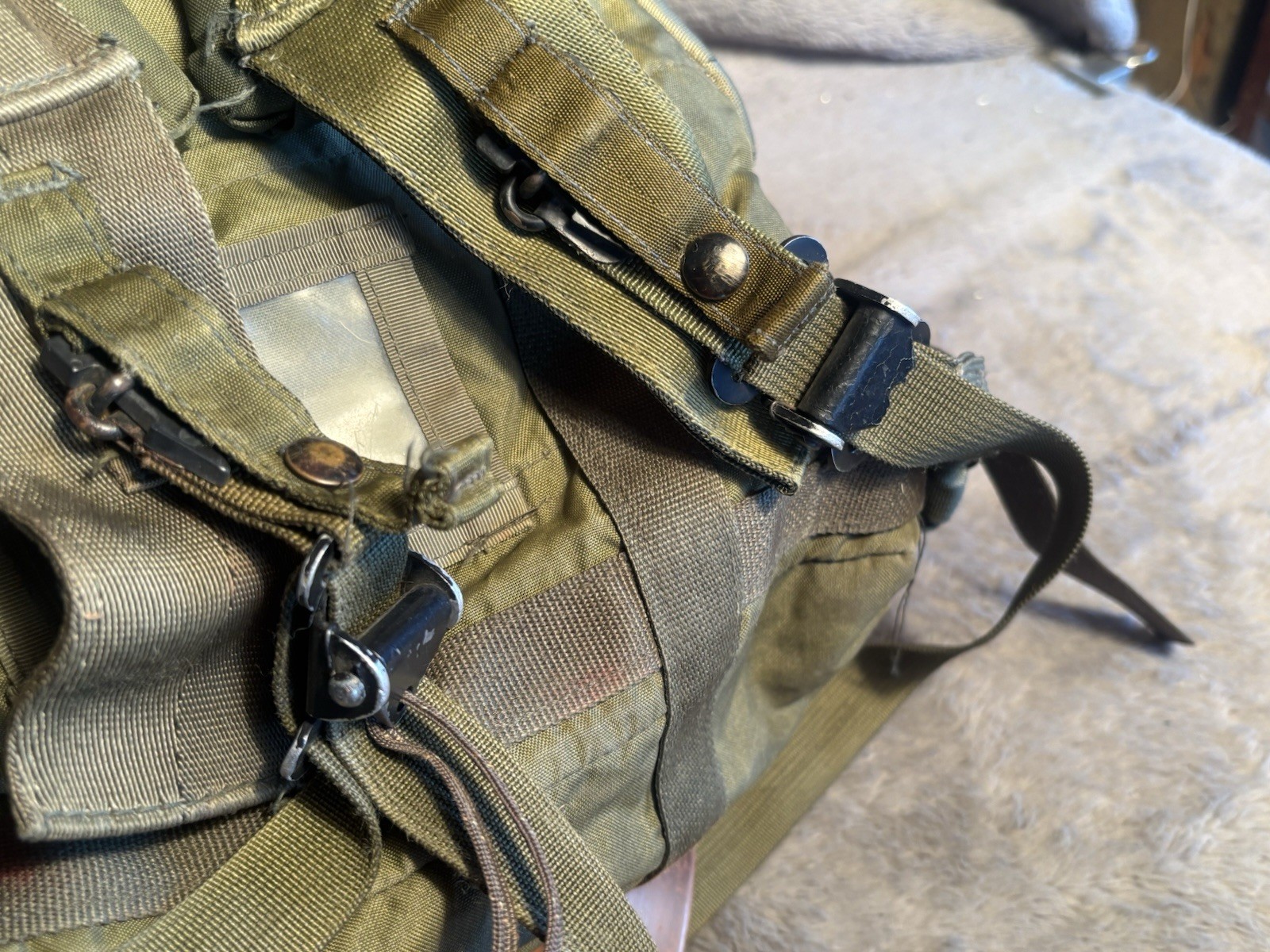 Vietnam War US Army Military 1968 US Army Tropical Rucksack Backpack *No Frame*