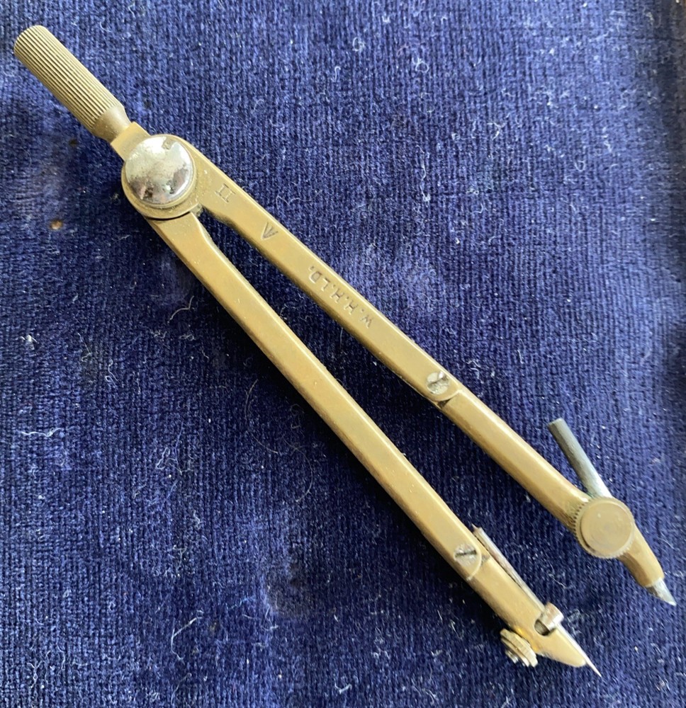 Antique Old Brass Drawing Compass