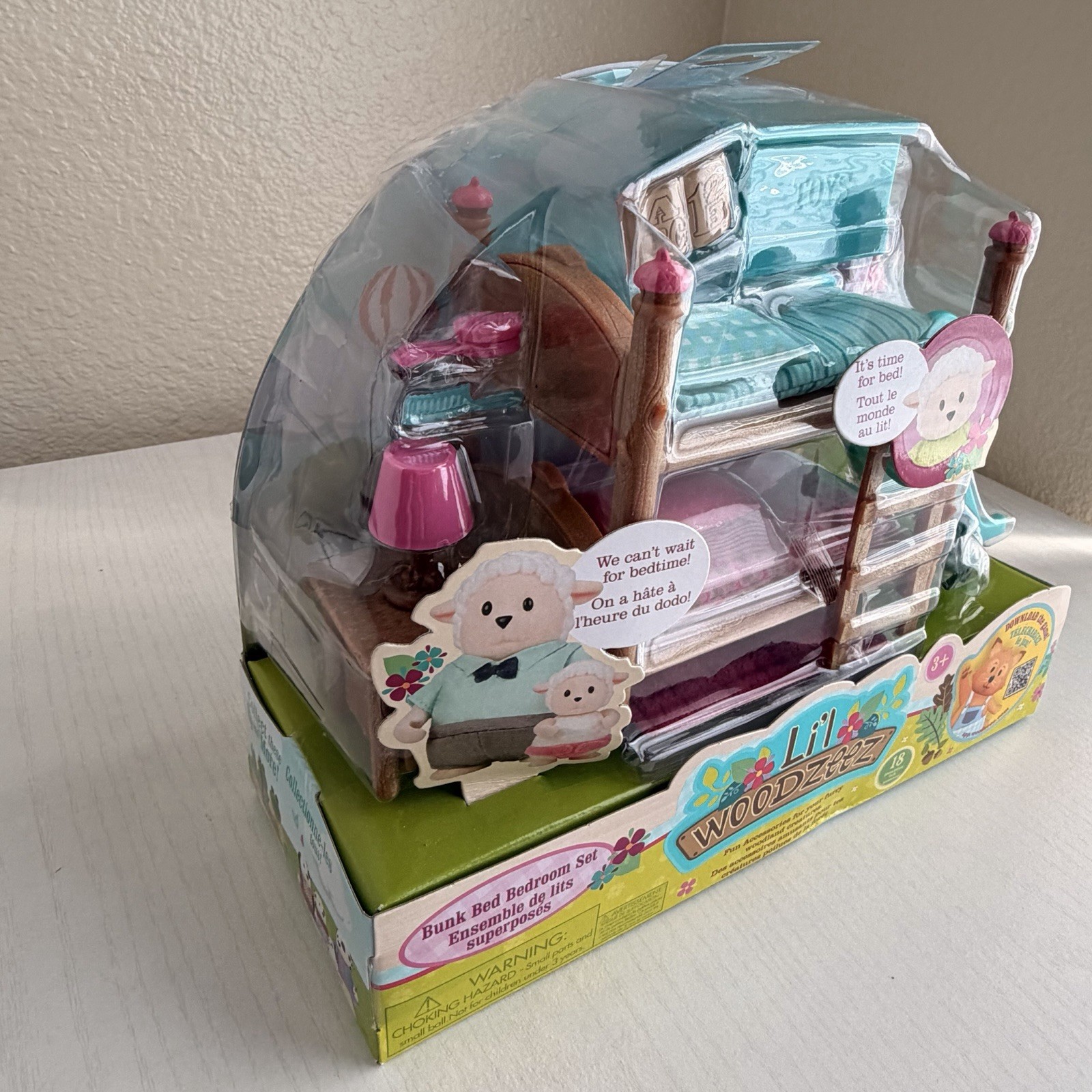 Lil Woodzeez Bunk Bed Bedroom Set New Furniture Playset