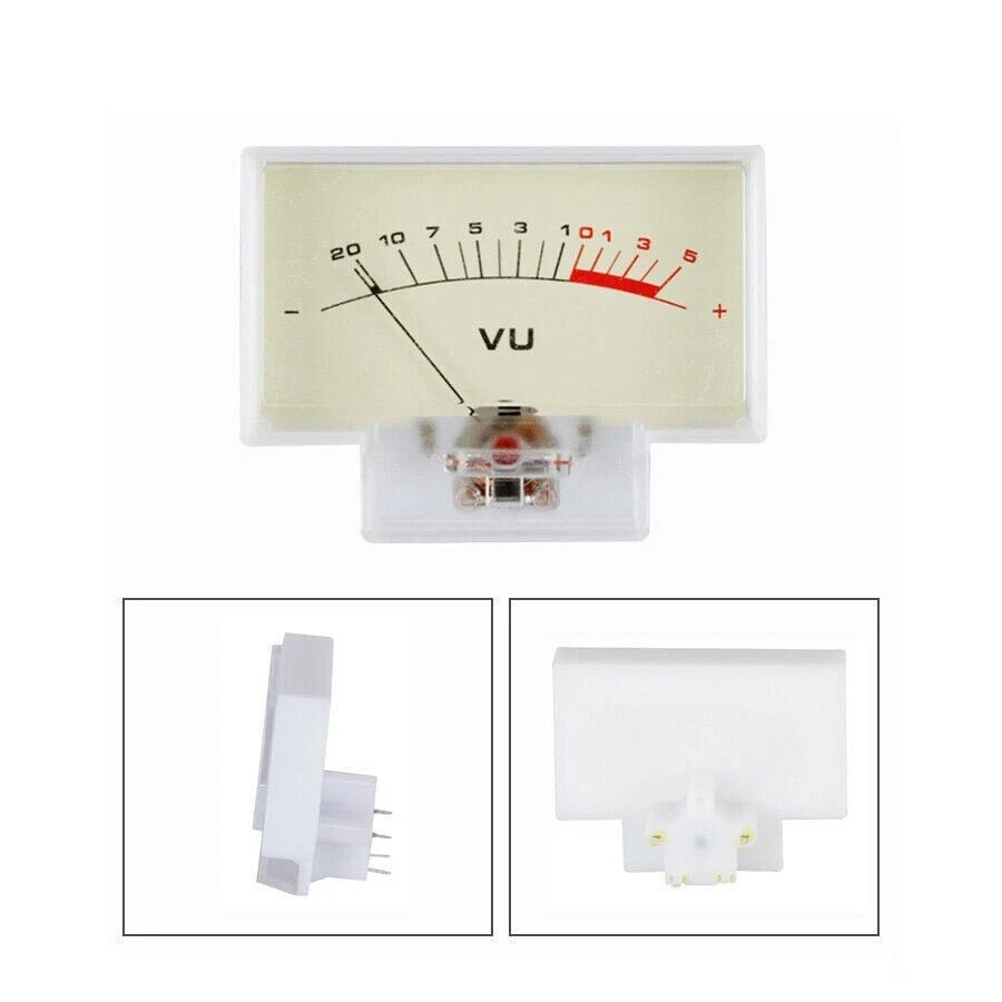 2pcs TN-72 VU Meter Front Amplifier DB Level Meter Power Meter With Backlight