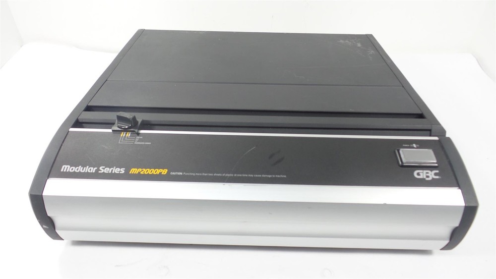 GBC MP2000PB Modular Plastic Comb Binding Punch