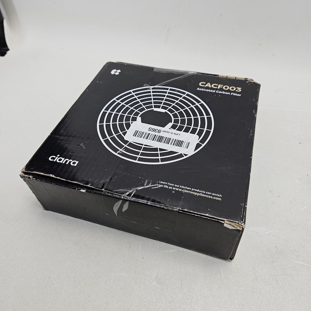 CIARRA CACF003 Activated Charcoal Range Hood Filter
