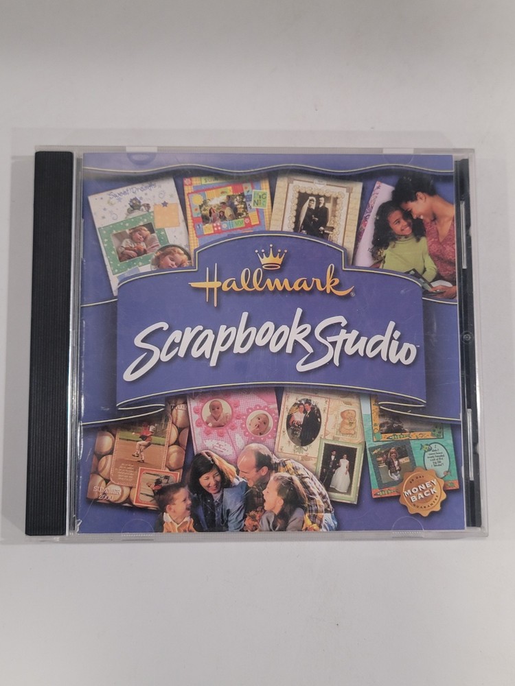 4 Creative PC CD-ROMs - Hallmark Scrapbook Studio, CreataCard, Greeting Cards