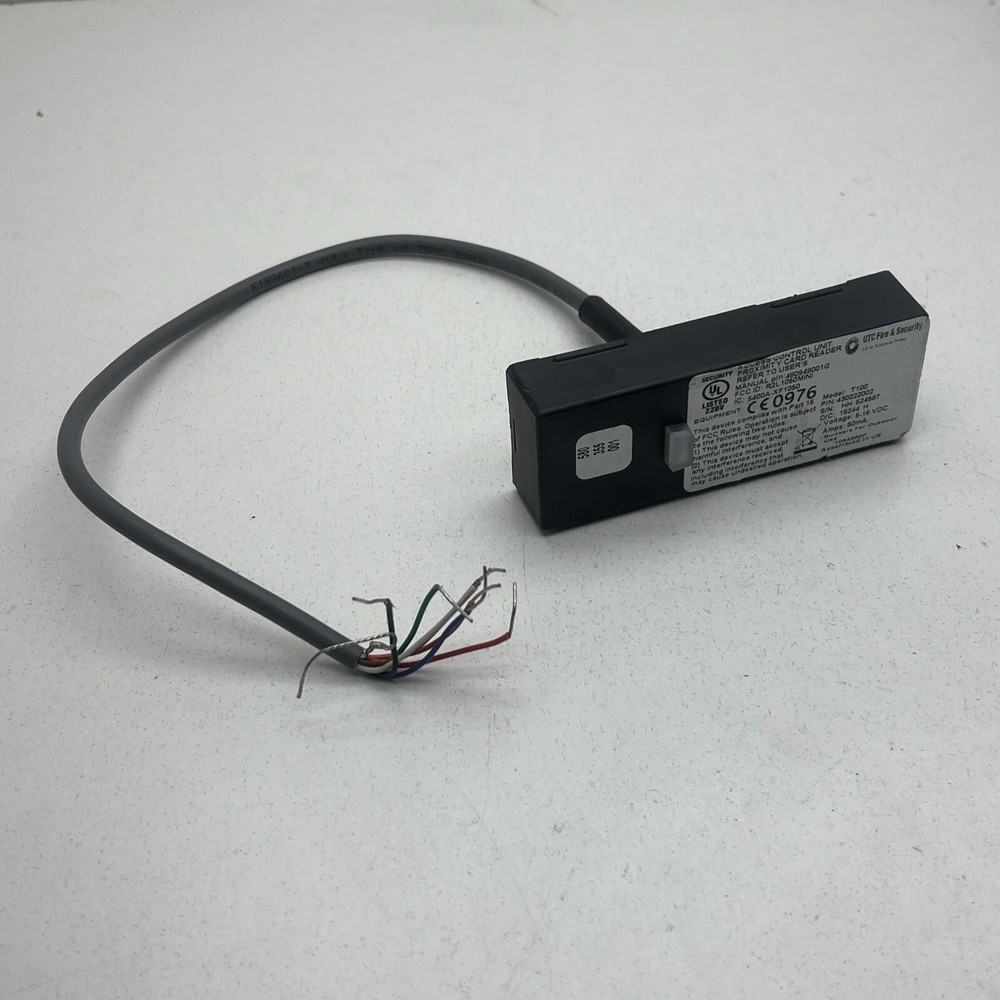 UTC Fire & Security T100 Proximity Card Reader, Reader Unit Only