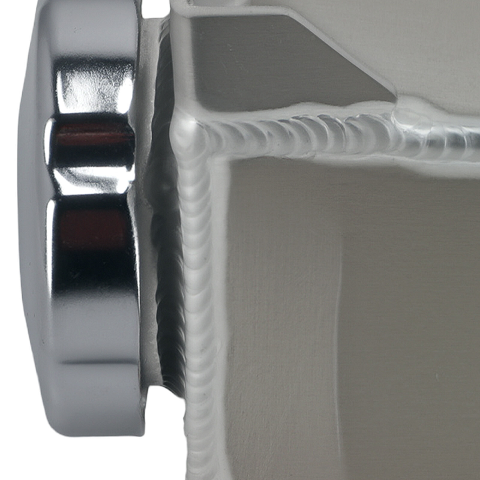 Aluminum Power Steering Reservoir Fluid Tank for Ford Mustang 1999-2004 Silver