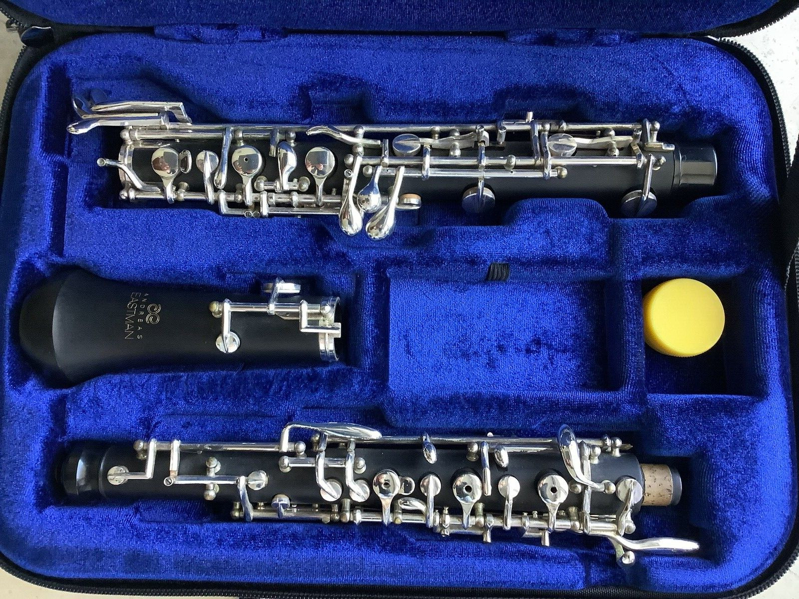 Eastman Intermediate Resin Oboe with Nickel Plated Keys Custom Case Included