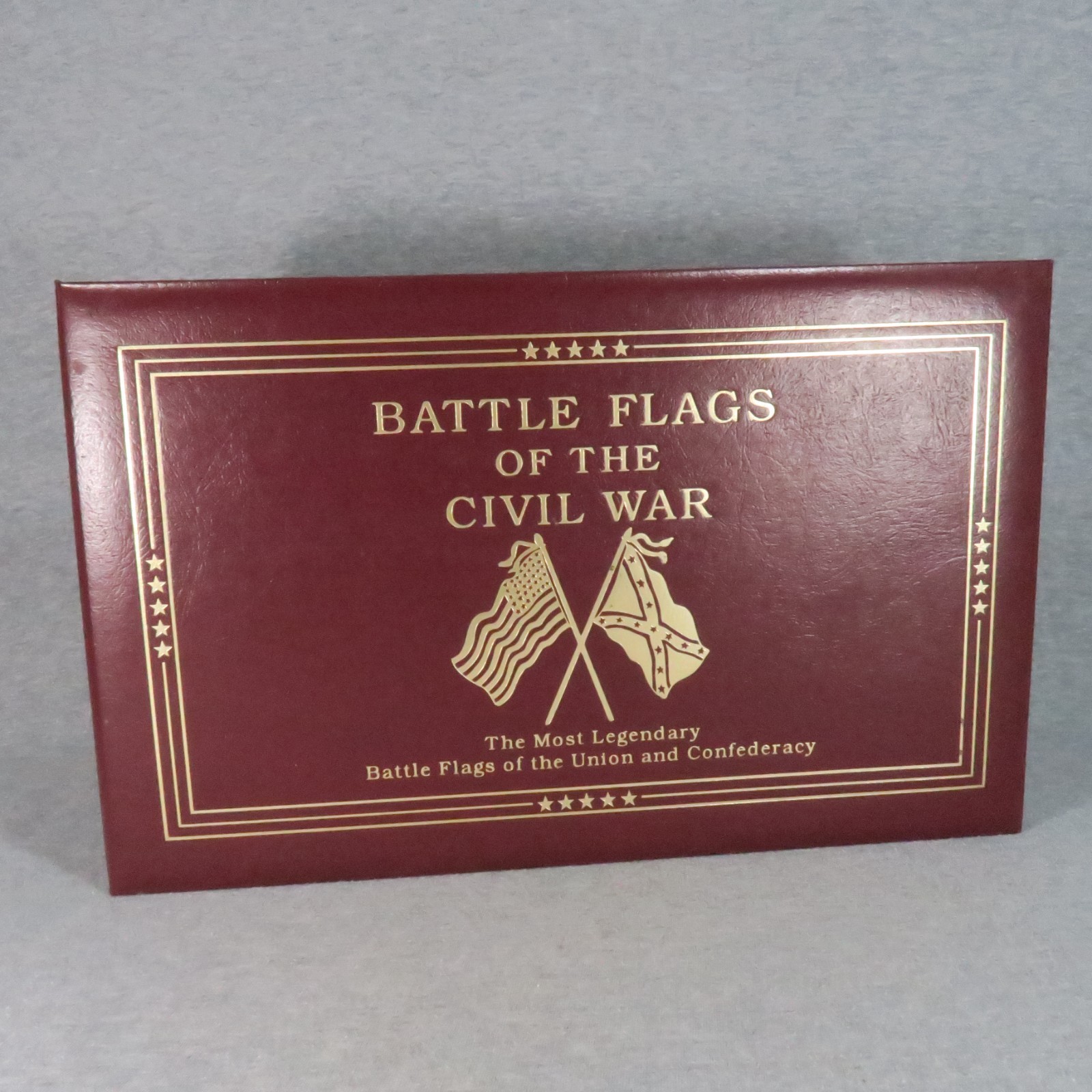 Willabee & Ward Battle Flags of the Civil War Patches in Collection Album
