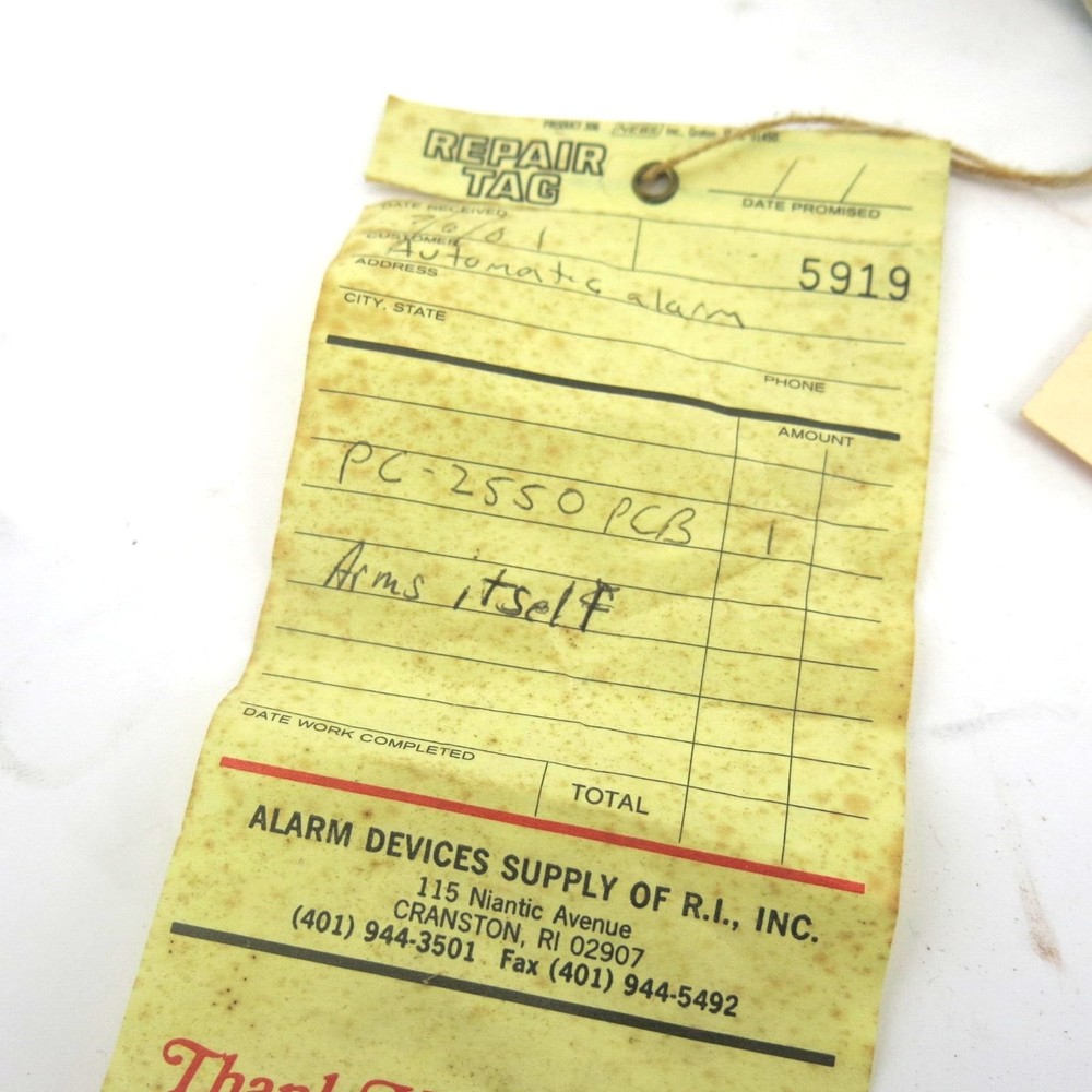 DCS Digital Security System PC2550 Alarm System Board Only Untested