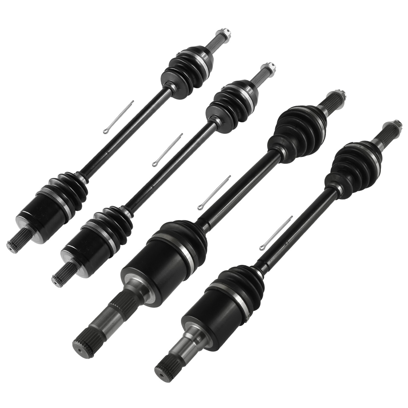 Front Rear Left Right Complete CV Joint Axles for Polaris Ranger XP 700 4X4 08