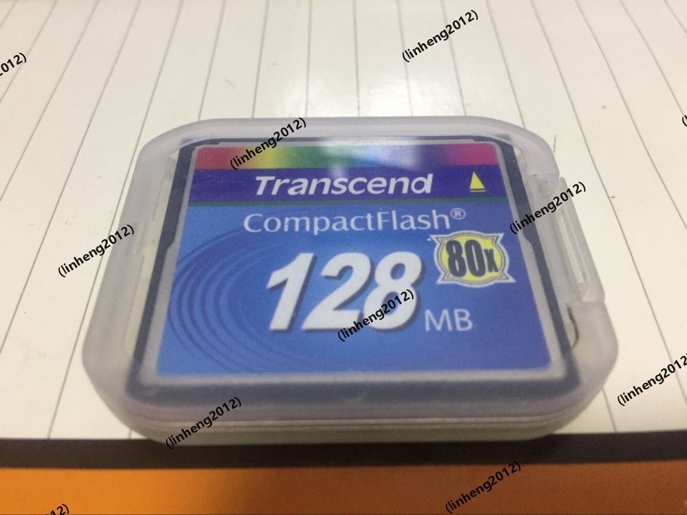 Transcend COMPACTFLASH 128mb 80X Compact Flash CF Memory Card