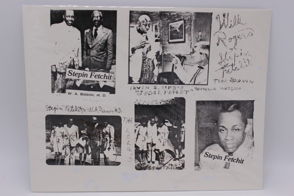 STEPIN FETCHIT PHOTOGRAPHS