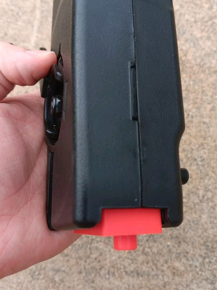 Airsoft Universal Odin M12 Speedloader Adapter Red