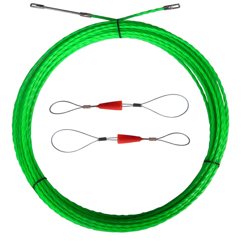 20m Electrical Wire Cable Fish Tape Threader Wire Puller for Pulling Wire Lin...