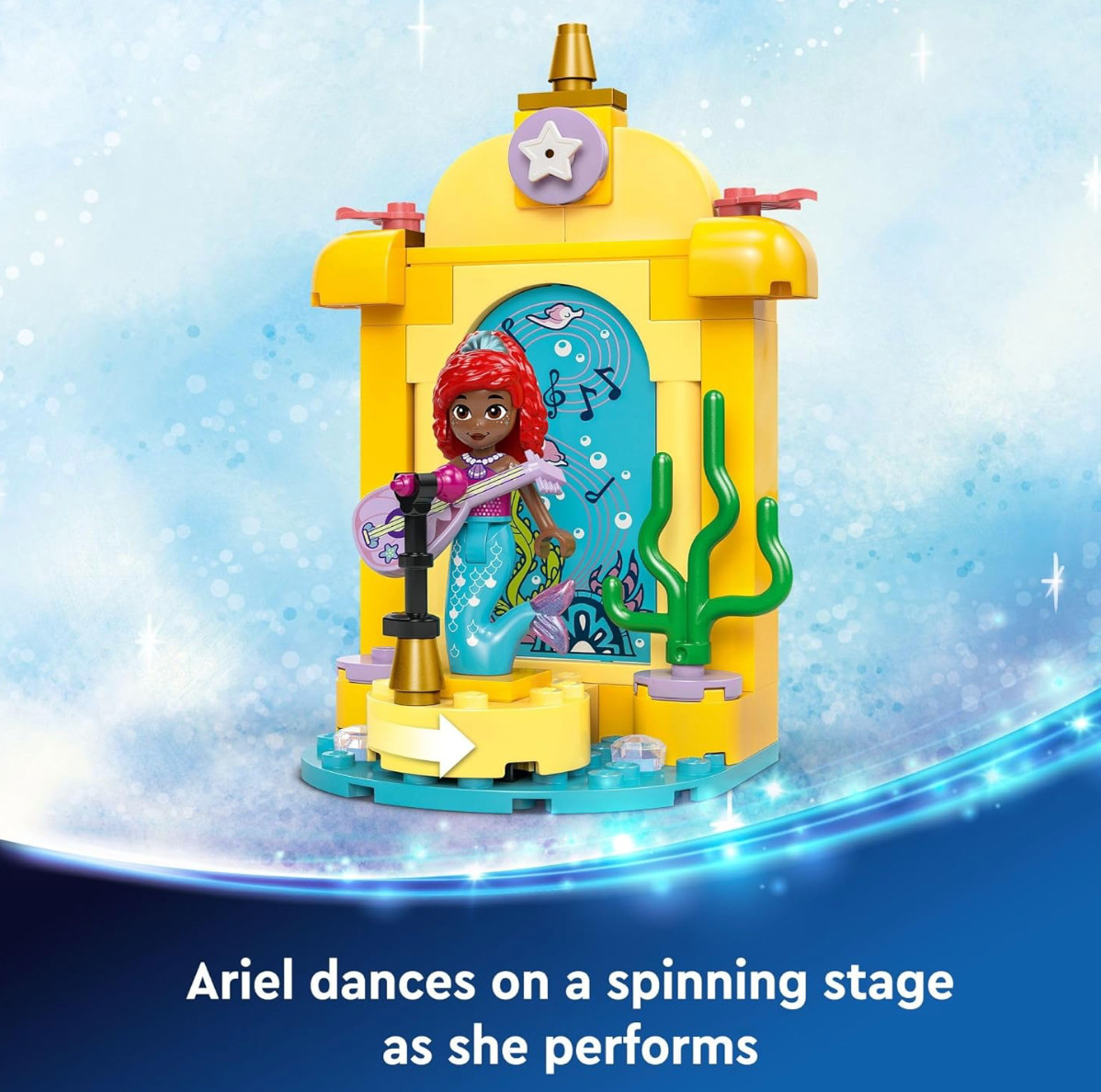 Brand New Lego 43235 Disney Princess The Little Mermaid Ariel's Music Stage 4+