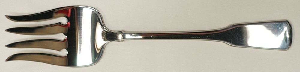 Oneida Silver Sandhurst  Cold Meat Serving Fork 500443