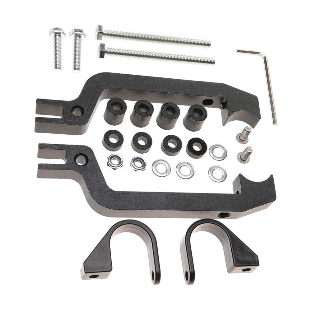 Replacement for PowerMadd 34452 Black Handguards