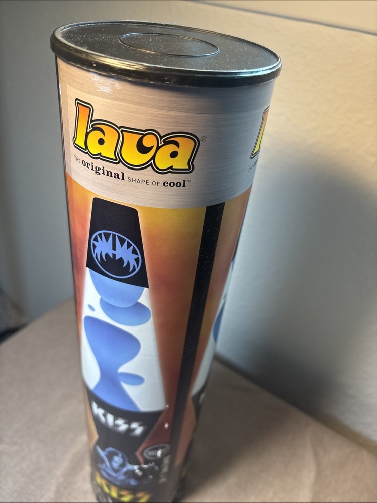 Tommy Thayer Kiss 2010 14 1/2” Lava Lamp Original Unopened Container New