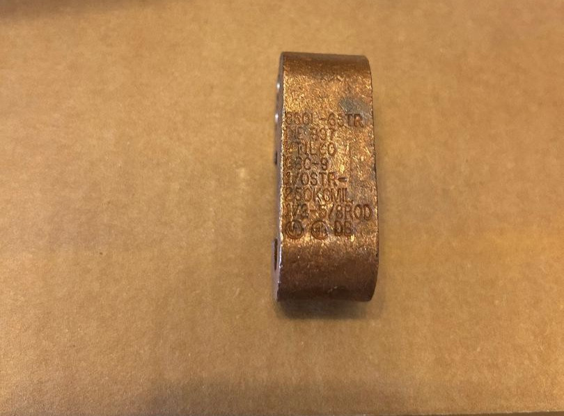 Ilsco Irreversible Copper Compression Grounding Connectors in Case