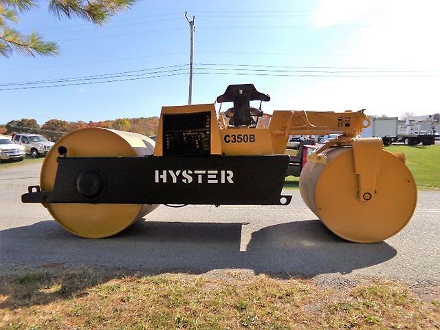 HYSTER C350B DOUBLE SMOOTH DRUM ROLLER