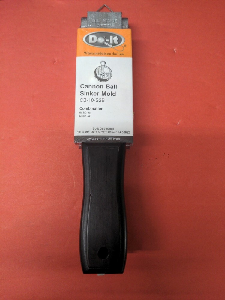 3184 DO-IT CANNONBALL SINKER MOLD CB-10-S2B