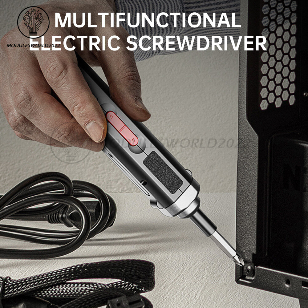 Electric Screwdriver Cordless Rechargeable Precision Screw Driver Mult-ifunction