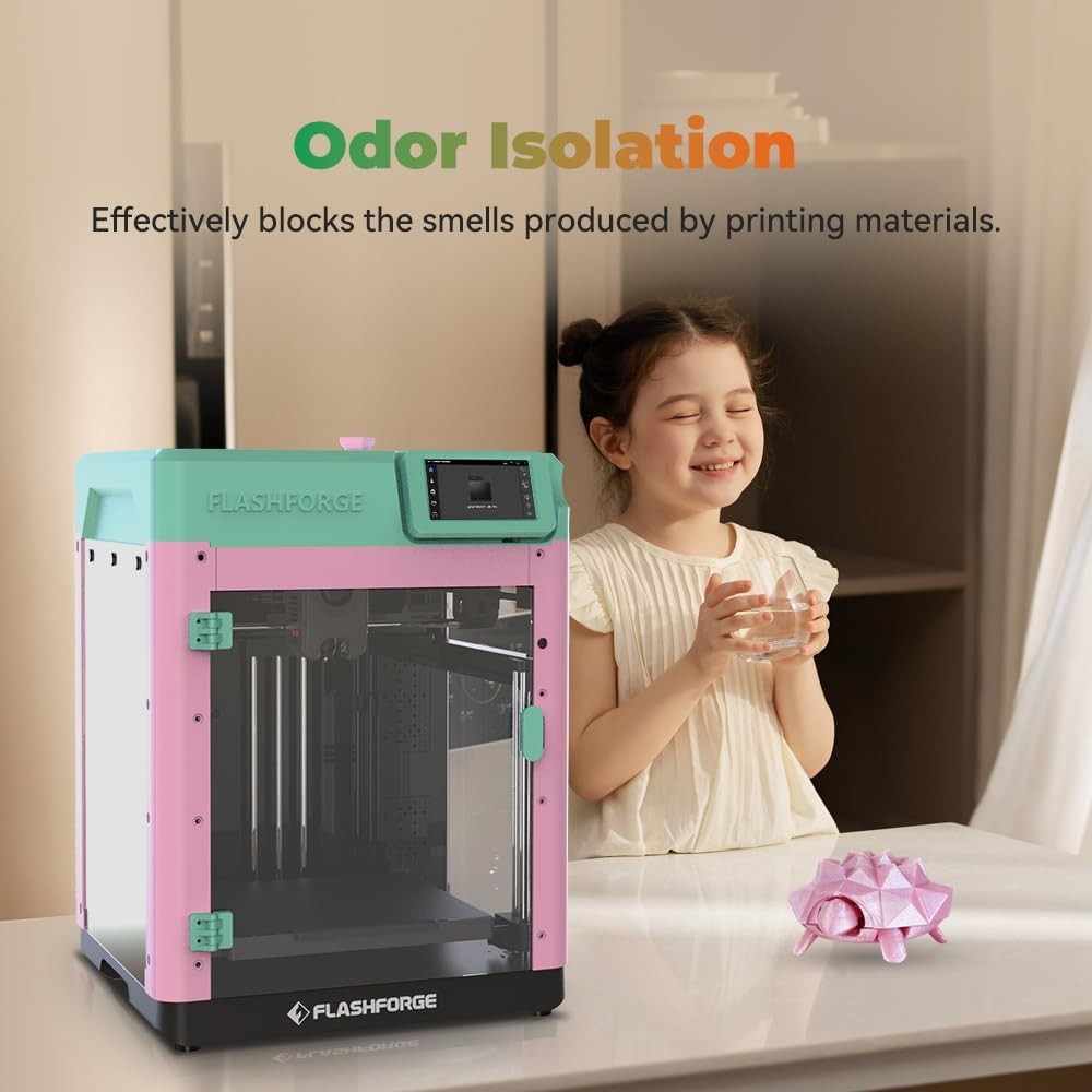 FLASHFORGE 3D Printer AD5M Enclosure, Create Your Style, Dustproof and Constant