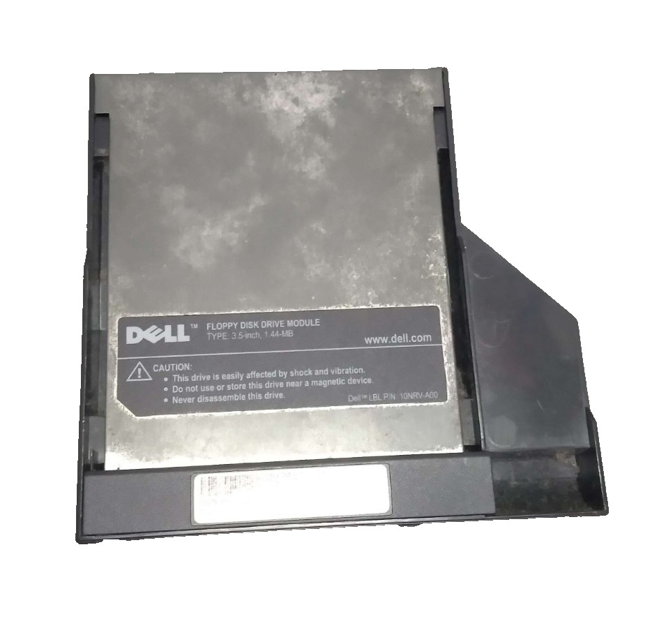 Dell 3.5" External Floppy Disk Drive Module – For Parts / Not Working
