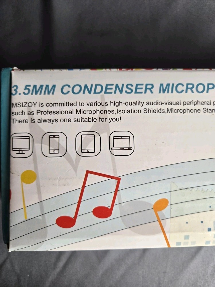 3.5MM Condenser Microphone - blue