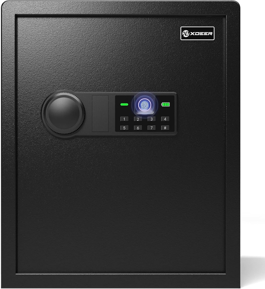 Optimal Protection Biometric Safe Box, 1-