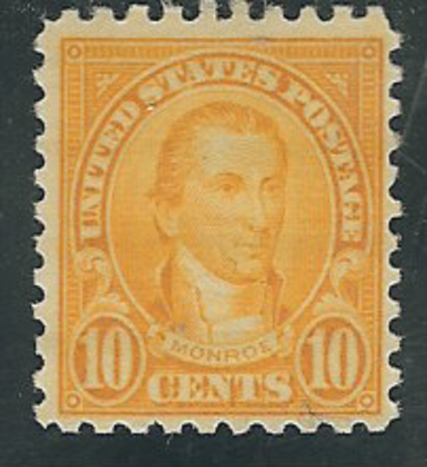 #591... 10 Cent...Monroe...MH...P 10