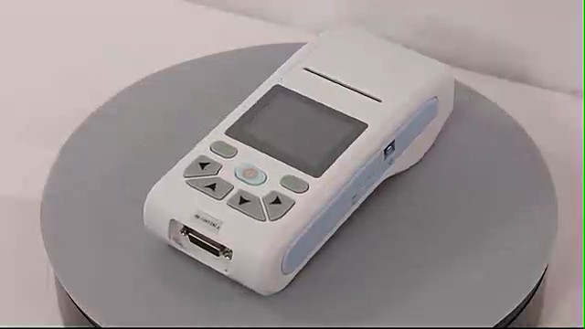 12-lead ECG/EKG Machine with Touch Screen, Printer, PC Software and Handbag