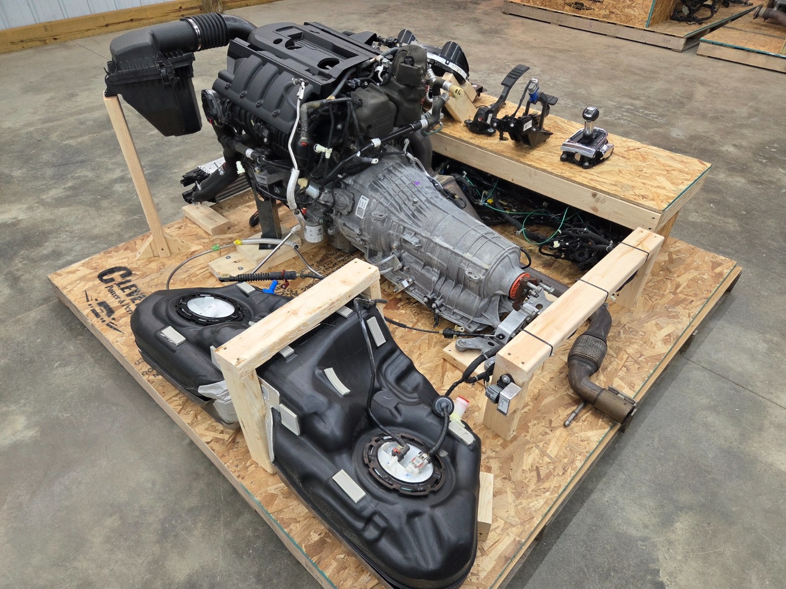 2017 Mustang EcoBoost 2.3L TURBOCHARGED Engine & 6 Speed Auto Trans Turn Key 53k