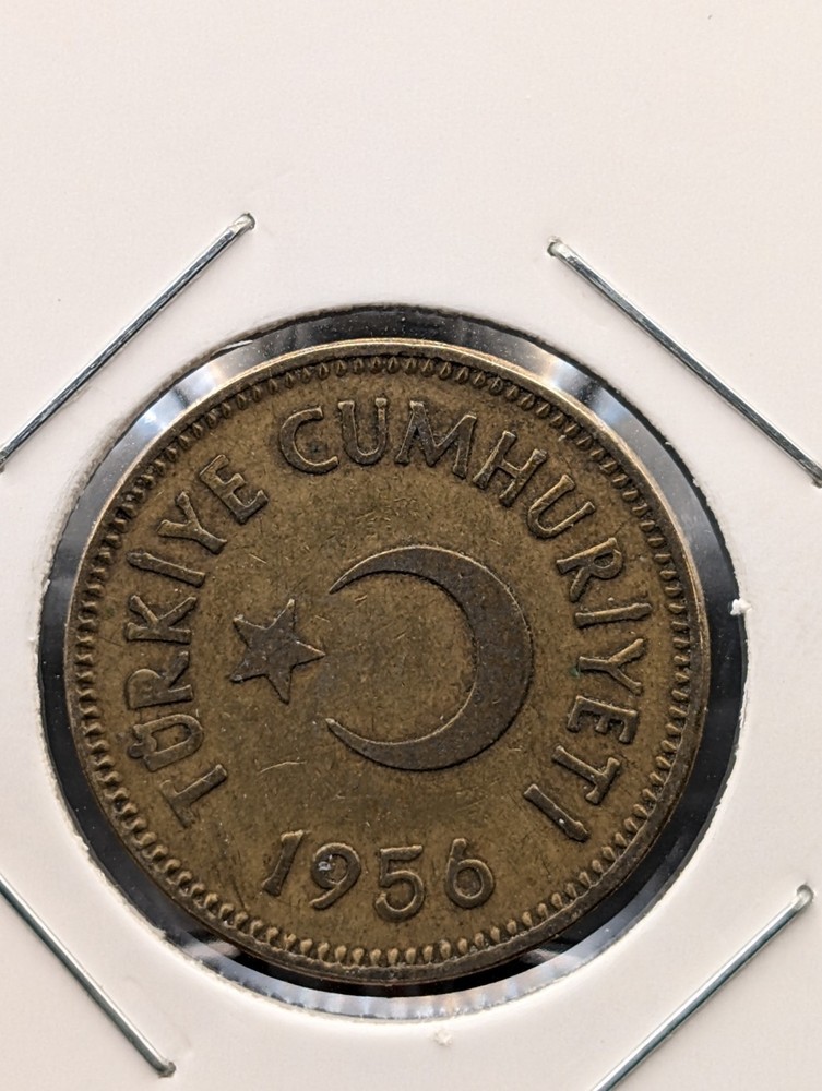 Turkey – 25 Kuruş – 1956 – Circulated