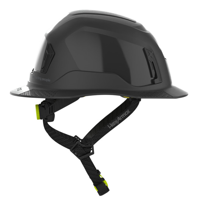 HEXARMOR 16-31005 Ceros XT400E Full Brim Helmet Type 2 Class E ABS